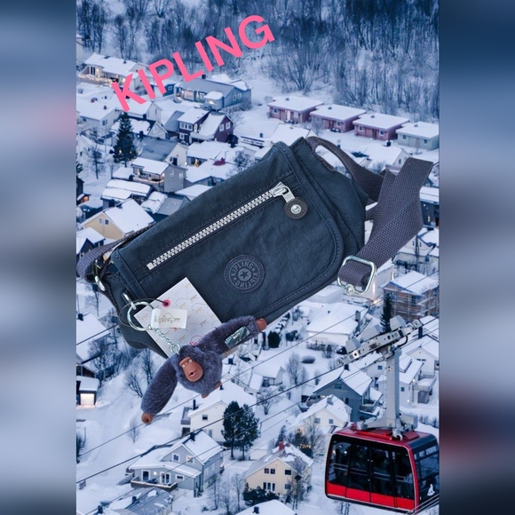 NWT KIPLING SABIAN CROSSBODY MINI BAG IN NYLON - Picture 1 of 12